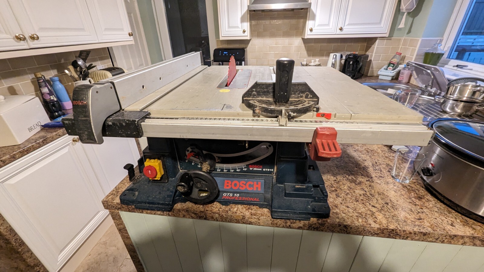 Bosch GTS 10 Table Saw 240v Used Blade Included *Spares And