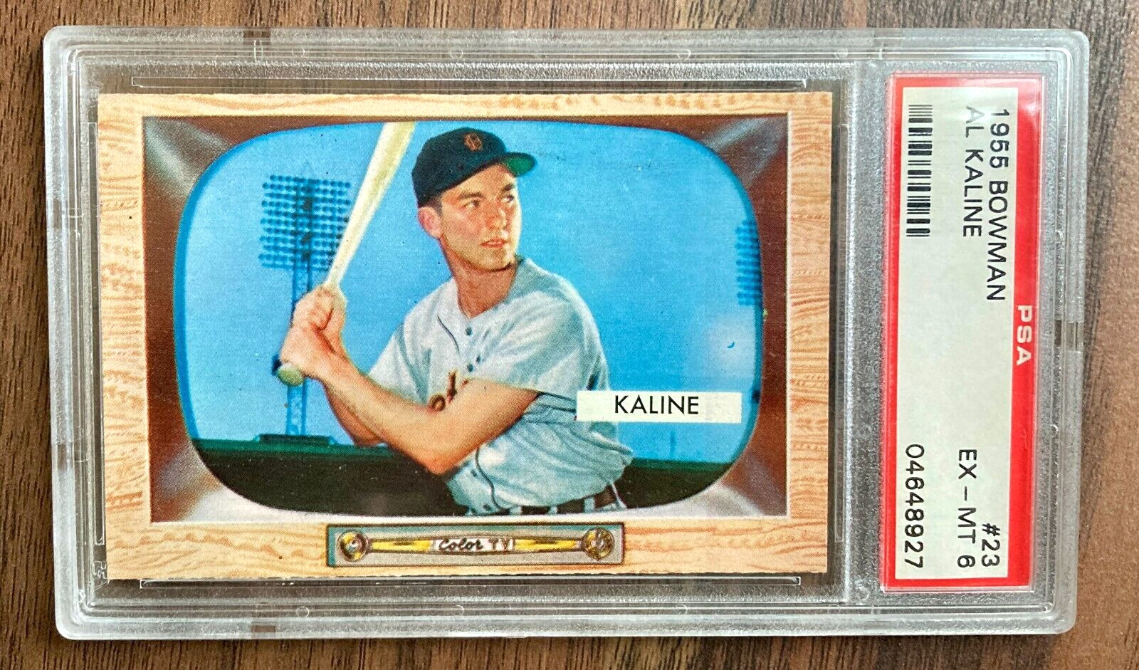 1955 Bowman - #23 Al Kaline PSA 6 EX-MT  "Centered"