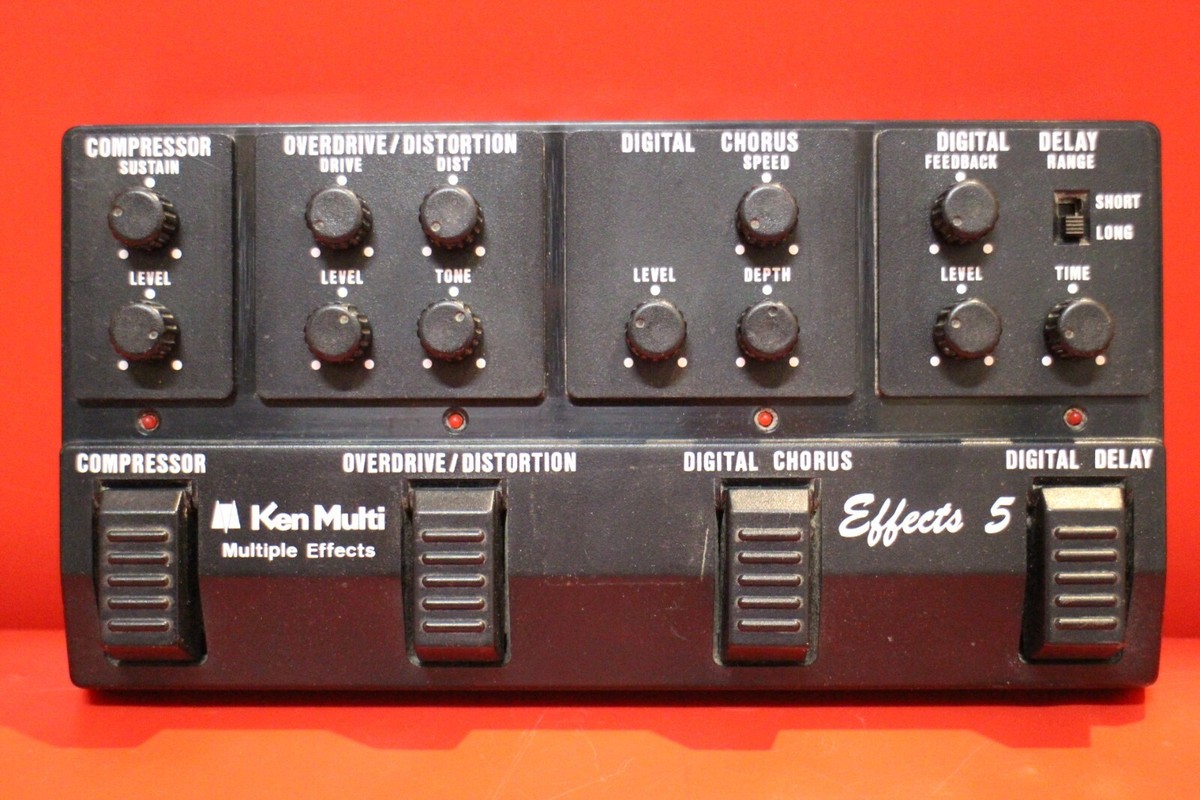 Ken Multi Effects 5 マルチエフェクトペダル USED Ken Multi Effects5 Multi Pedal Guitar Effect made in