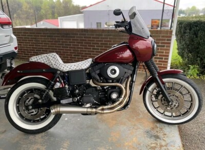 M6 Custom Exhaust System 2 Into 1 For Harley Davidson Dyna Fxd