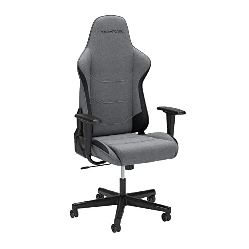 RESPAWN 110 Gaming Chair - Gamer Chair PC Computer Chair, Ergonomic Fabric Grey