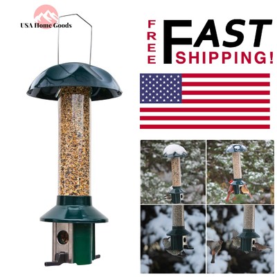 Metal Seed Sunflower Bird Feeder Pest Off Squirrel Proof Mixed