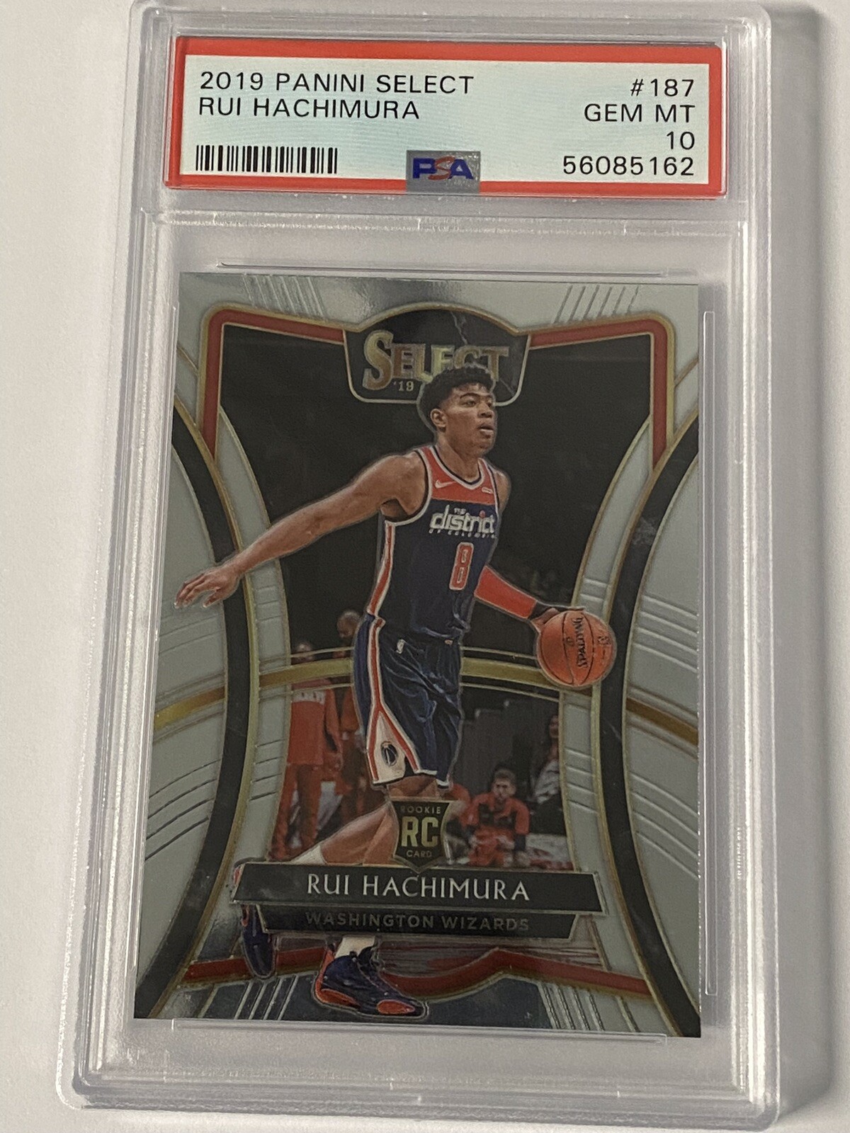 2019-20 Select Rui Hachimura Premier Level Rookie #187 PSA 10
