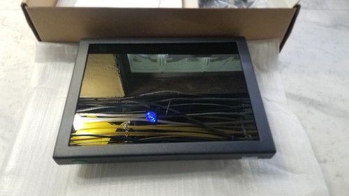 8" Metal Housing Monitor w/ Stand & Cords New Open Box (VGA, RCA, BNC) - Picture 7 of 9