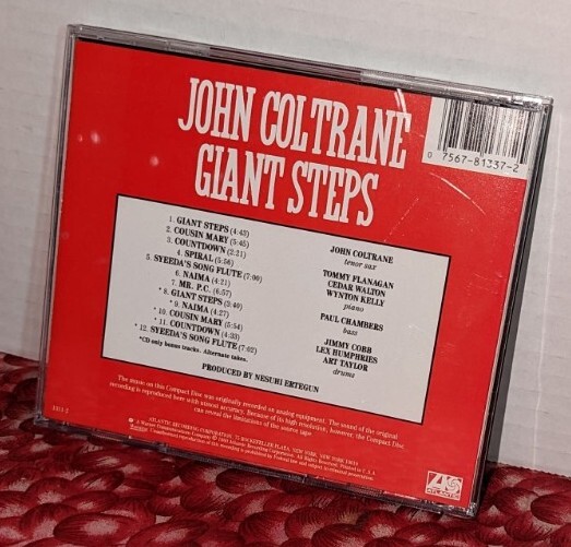 1990 John Coltrane Giant Steps CD Atlantic 5 Alternate Takes