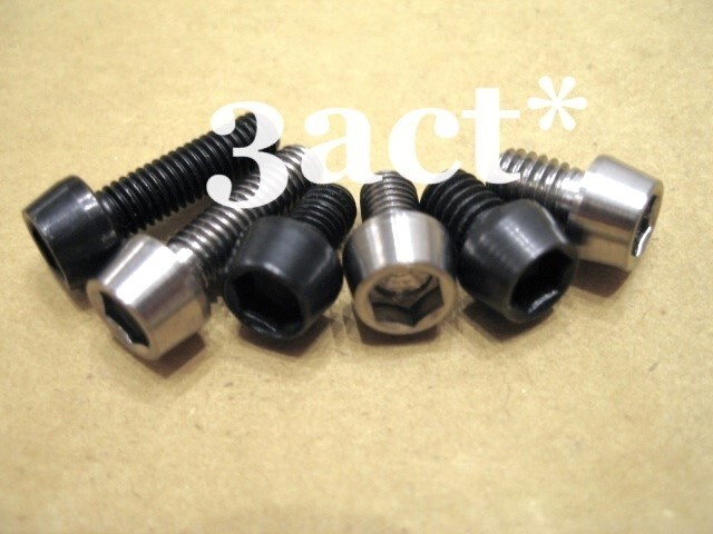 Boulon De Fixation Pour Dérailleur Shimano XTR RD-M972 (VTT Vintage) - Alu Noir