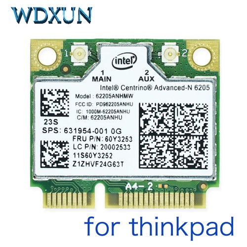 Intel 6205 Centrino Advanced WiFi Card for Thinkpad X220 X230 L420 L520 60Y3253 - 第 2/3 張圖片