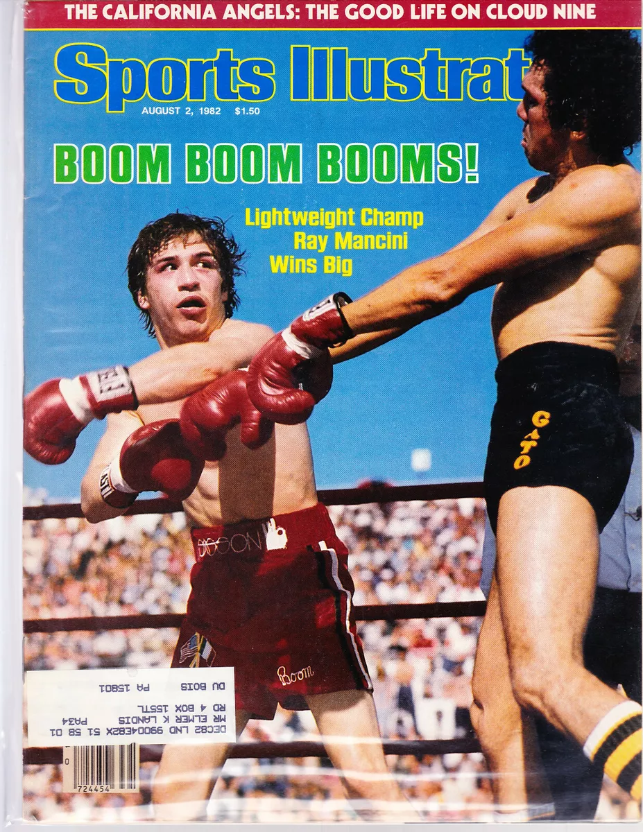 Boom Boom Booms Lightweight Champ Ray Mancini Wins Big Sports