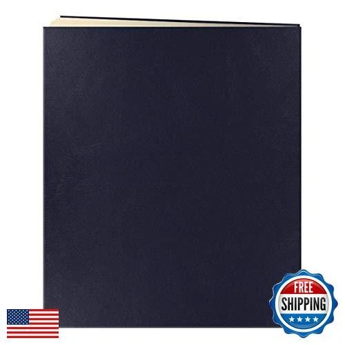 Álbumes de fotos Pioneer XL 50 páginas beige álbum de recortes (25 hojas), azul marino Foto 2 de 4