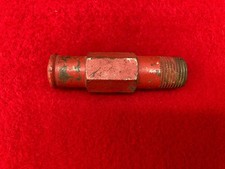 Original Gm Chevy Impala 58 Heater Hose Nipple 3719486 Bel Air V8 55 - 69 Oem