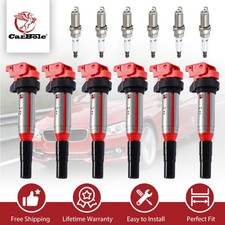 6x Ignition Coil Pack And Spark Plug Set For Bmw 128i 328i 330i 528i 530i X3 X5 6x Ignition Coil Pack And Spark Plug Set For Bmw 128i 328i 330i 528i 530i X3 X5