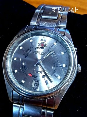 Orient Three Star Weekly AT Men's Watch Working Condition