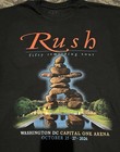 RUSH FIFTY SOMETHING 2026 TOUR WASHINGTON DC CAPITAL ARENA EVENT SHIRT L