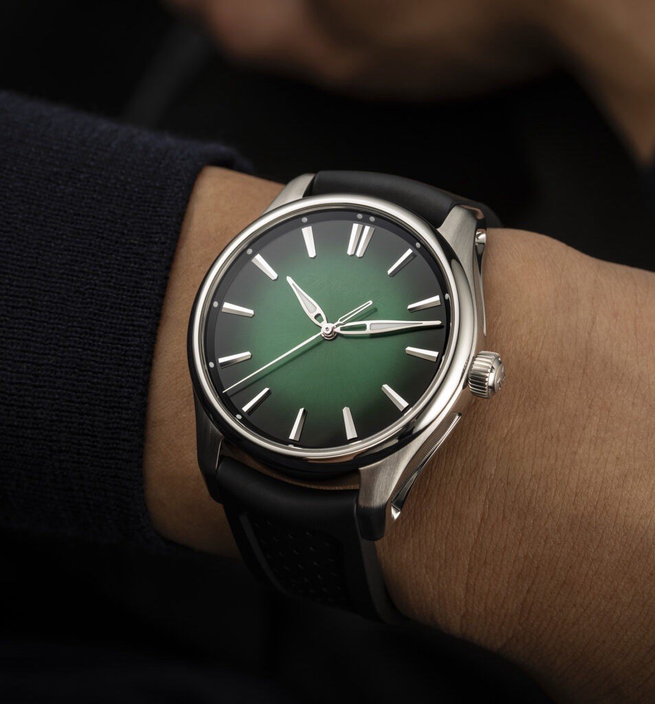 H.Moser & Cie. Pioneer Centre Seconds MINT 2025 - Cosmic Green Steel 40mm Watch image 2