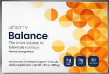 Unicity BALANCE 30 Packets/Stick Packs ORANGE...