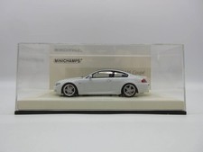 Minichamps 1/43 BMW M6 Coupe 2007 White Model Car