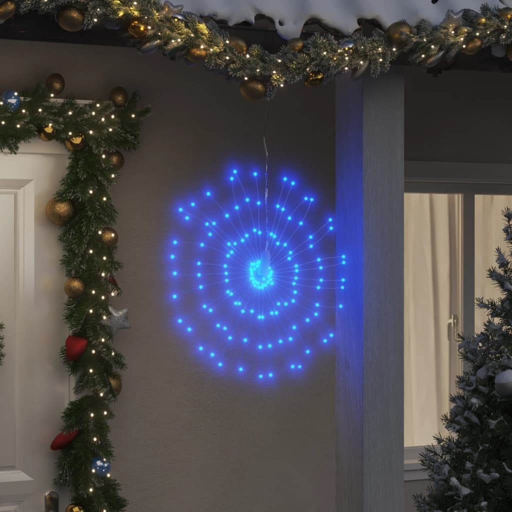 Offerta Set 8 Luci Natale Galassia Blu vidaXL - 140 LED Risparmio