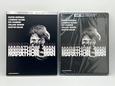 Marathon Man 4K Ultra HD + Blu-ray w/ Slipcover Dustin Hoffman NEW *Tear in Art*