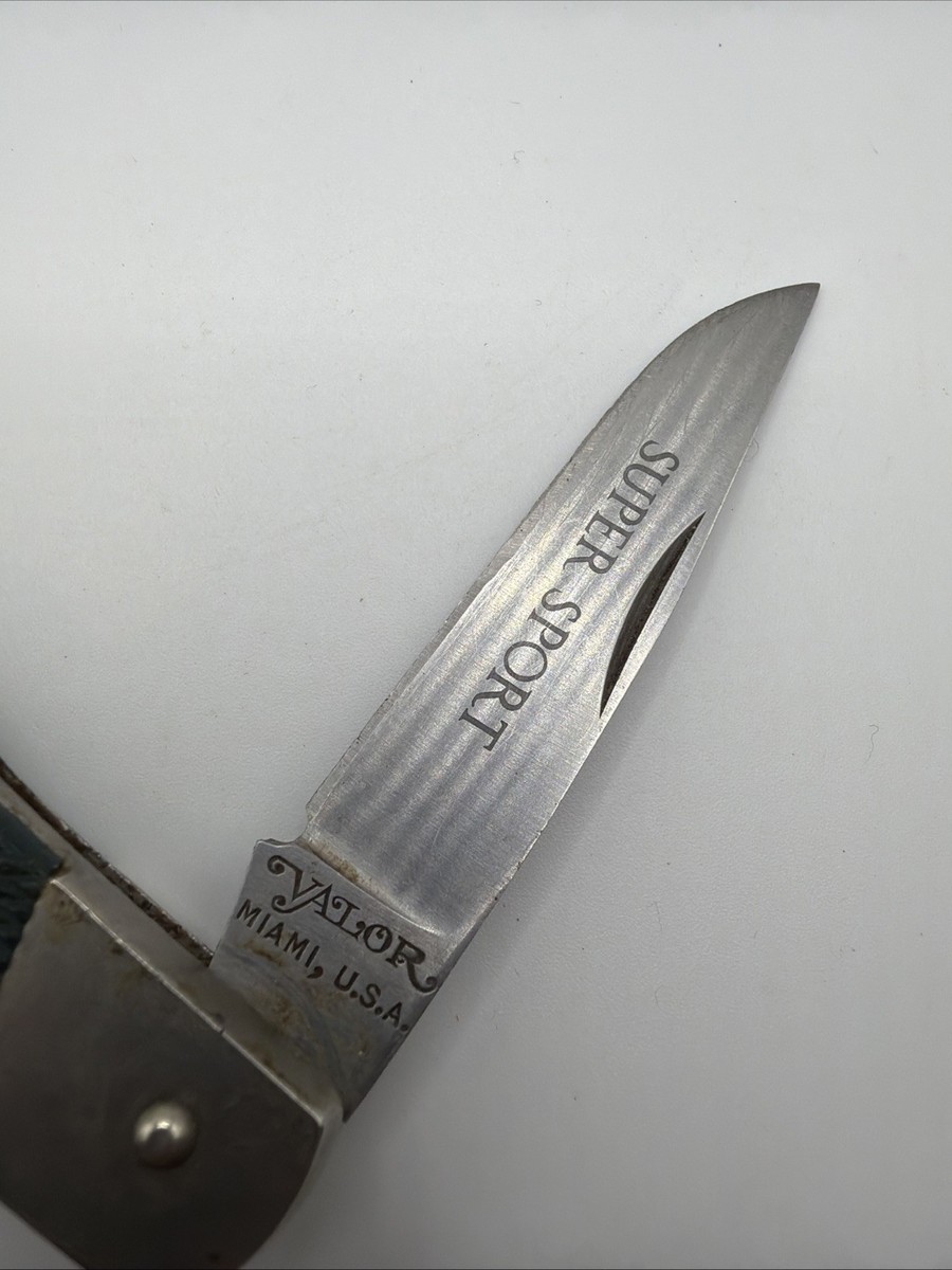 Vintage Valor Super Sport Miami USA 440 Stainless Japan 371