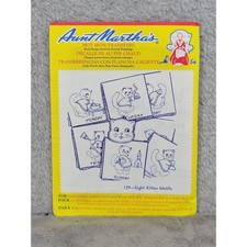 Aunt Marthas Hot Iron Transfers 129 Eight Kit...