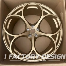 1pc Custom Matt Bronze Forged Wheels Rims For Alfa Romeo Stelvio Giulia Qv