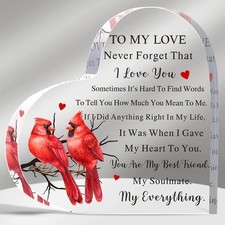 To My Love Christmas Acrylic Gifts for Her/Him Boyfriend Girlfriend Loves Ideas