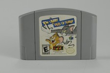 Tom & Jerry In Fists of Furry Nintendo 64 (N64) Game Cartridge Tested Working #2
