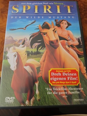 Spirit der Wilde Mustang DVD Zeichentrick, Abenteuer, Pferdefilm