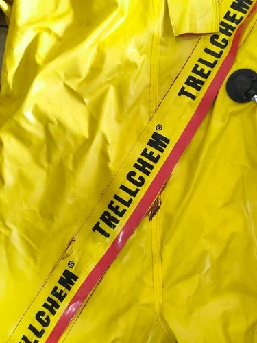 TRELLCHEM Trelleborg 1.b Gas-Tight Chemical Protective Suit-Size L / Boot 45 image 6