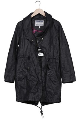 Joules Mantel Damen Jacke Parka Gr. EU 40 (UK 12) Baumwolle Schwarz #yu6xzhp