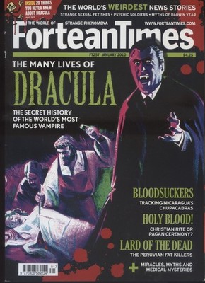 Fortean Times 257, January 2010 - Dracula, Vampires, Bloodsuckers, Gould & Pyle