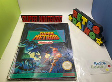 SNES Super Nintendo Consulente di Gioco Originale - SUPER METROID - Accettabile
