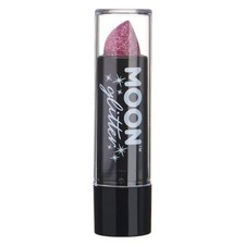 Moon Glitter Holographic Glitter Lipstick Pink G07534 Costume Make Up