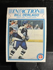 Bill Derlago #320 1982-83 O-Pee-Chee Toronto Maple Leafs