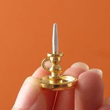 1:12 Dollhouse Miniature Candle Holder Candlesticks Home Decor Pretend Play T A3