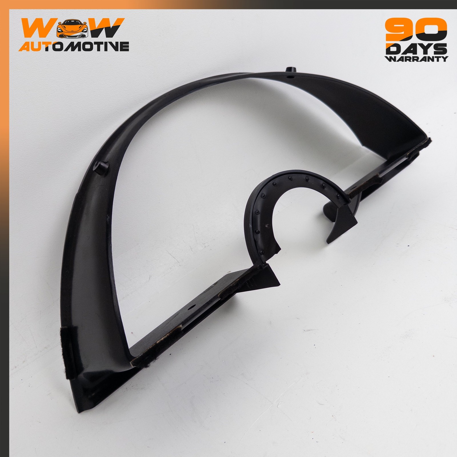 90-96 CHEVROLET CORVETTE C4 SPEEDOMETER INSTRUMENT CLUSTER BEZEL TRIM BLACK OEM