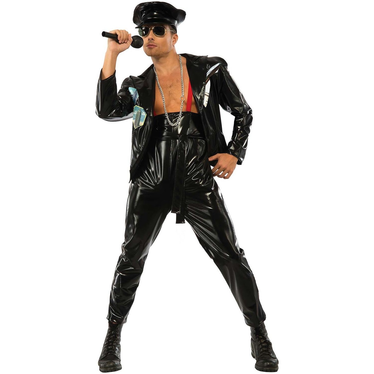 Men's Queen DLX Freddie Mercury Costume X-Large Black | eBay