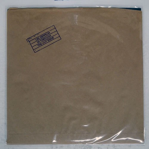 LED ZEPPELIN IN THROUGH THE OUT DOOR SWAN SONG P10726N Japan VINYL LP