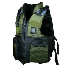 First Watch AV-800 Four Pocket Flotation Vest, OD Green 2XL/3XL