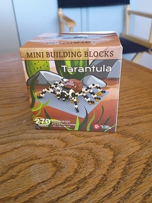 Mini Building Blocks Tarantula 270 Pieces Ages 12 and Up New and Unopened