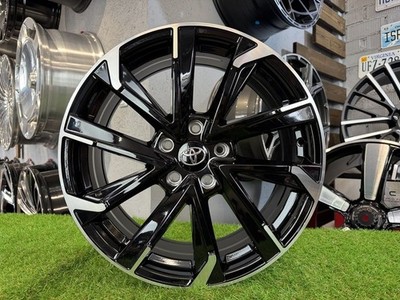 4X R18 Zoll 5X114.3 Toyota Corolla Style Schwarz Poliert Räder : Für Avalon