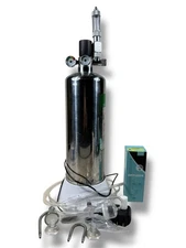 ZRDR 4L Co2 Generator System with Dual Gauge Display Pressure Gauge