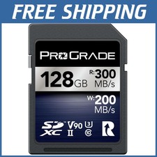 Professional 128GB SDXC UHS-II Memory Card