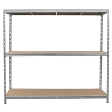 Heavy Duty Garage Shelving Extra Wide Boltless Racking 1200KG