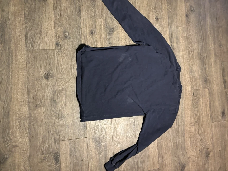 Camiseta de hombre Carhartt Force calce relajado manga larga talla S color azul marino Foto 4 de 4