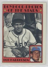 1972 Topps Boyhood Photos of the Stars Bud Harrelson #496 16ez