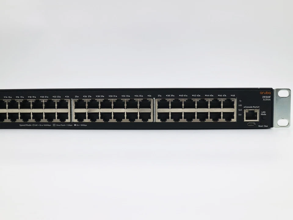 HPE Aruba JL254A 2930F 48G 4SFP+ Layer 3 Managed Switch, 1Y-Wty - Image 4 of 4