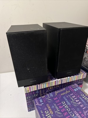 Pair Of Sony SS-CBX5 Bookshelf Speakers-Tested & Works Great