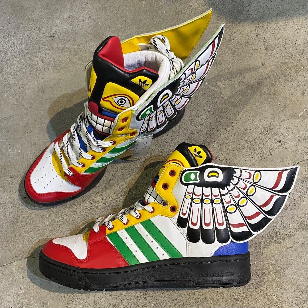 JEREMY SCOTT adidas トーテムポール ジェレミースコット adidas Jeremy Scott x Eagle Wing Totem for Sale | Authenticity