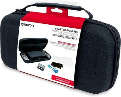 Nintendo Switch 2 - Nacon Beschermhoes Starter Pack (Black) (Switch2) ACC NEW